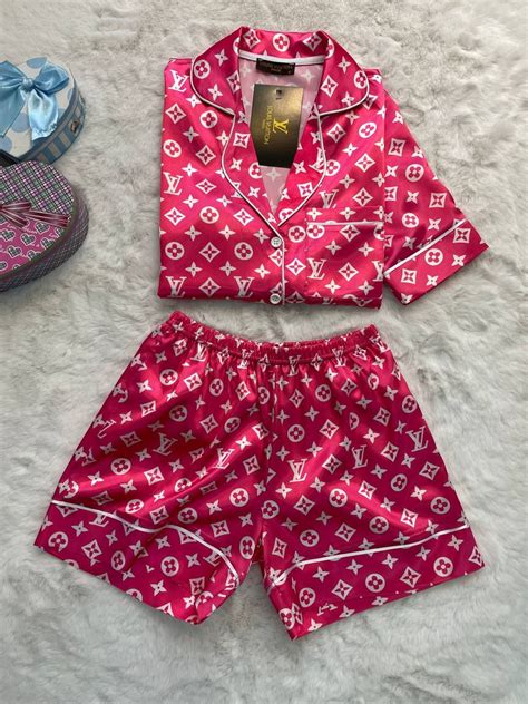 louis vuitton pajama set women's|louis vuitton pj set.